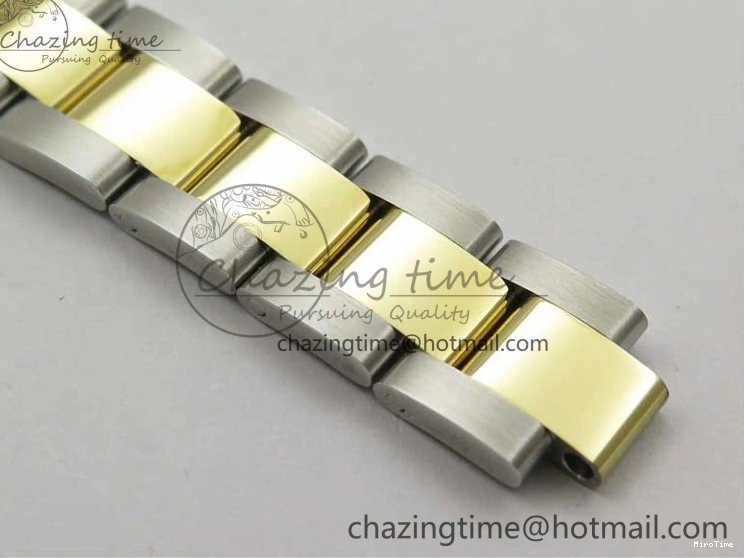 MiroTime 0127 SoftTouch Datejust 31mm 278273 SS YG BP Maker Best Edition Gray Diamonds Dial on SS YG Oyster Bracelet 2715